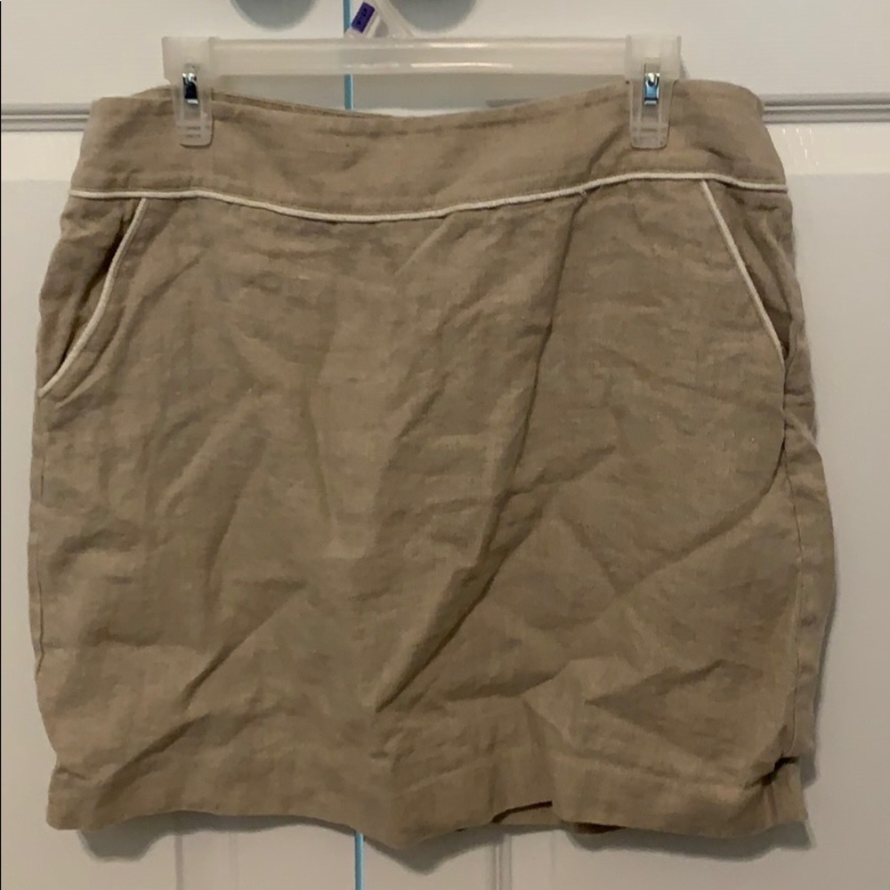 Loft linen skirt